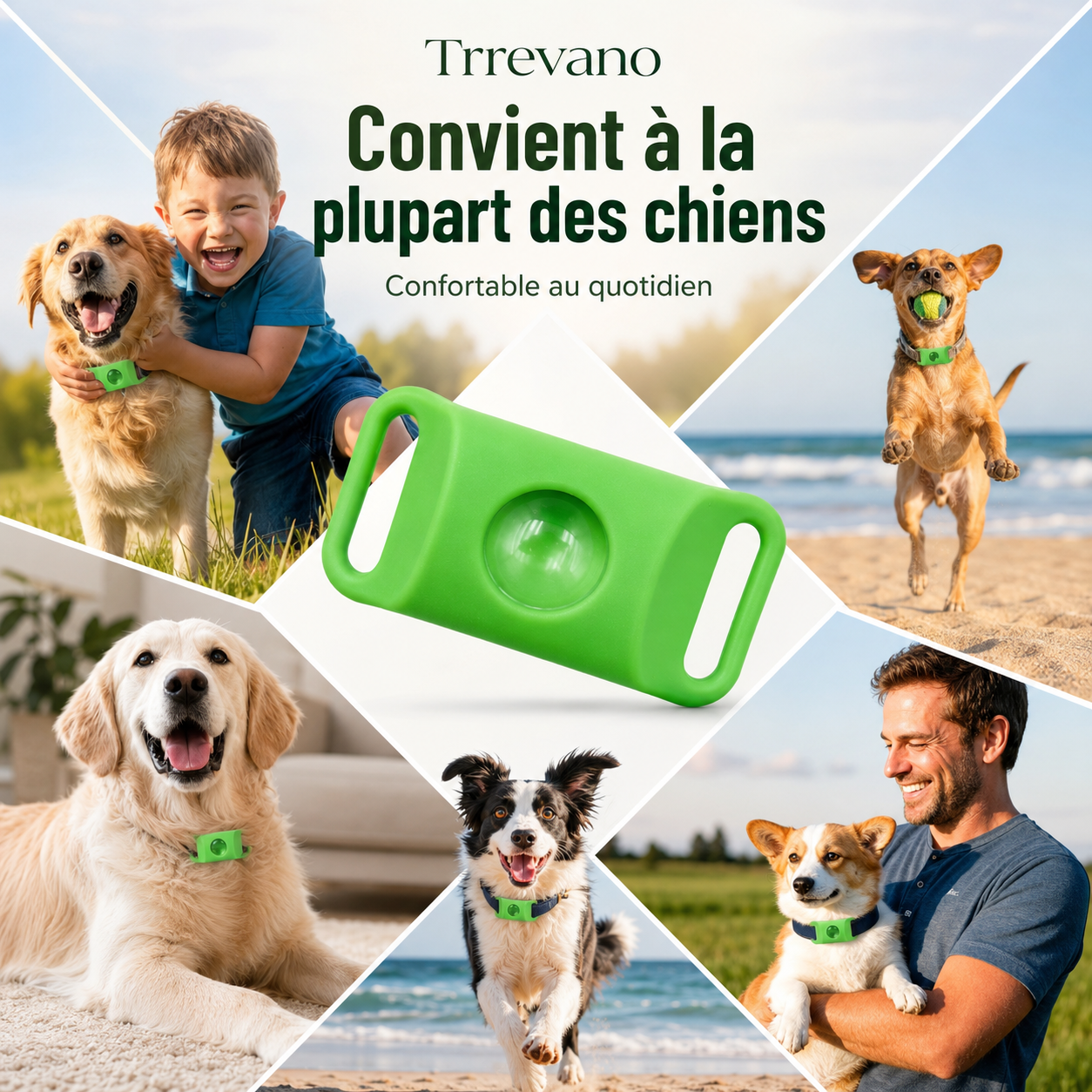 Trrevano® – Natural Flea and Tick Repellent Medallion – Up to 12 Months Protection